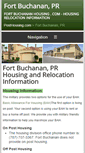 Mobile Screenshot of fortbuchananhousing.com